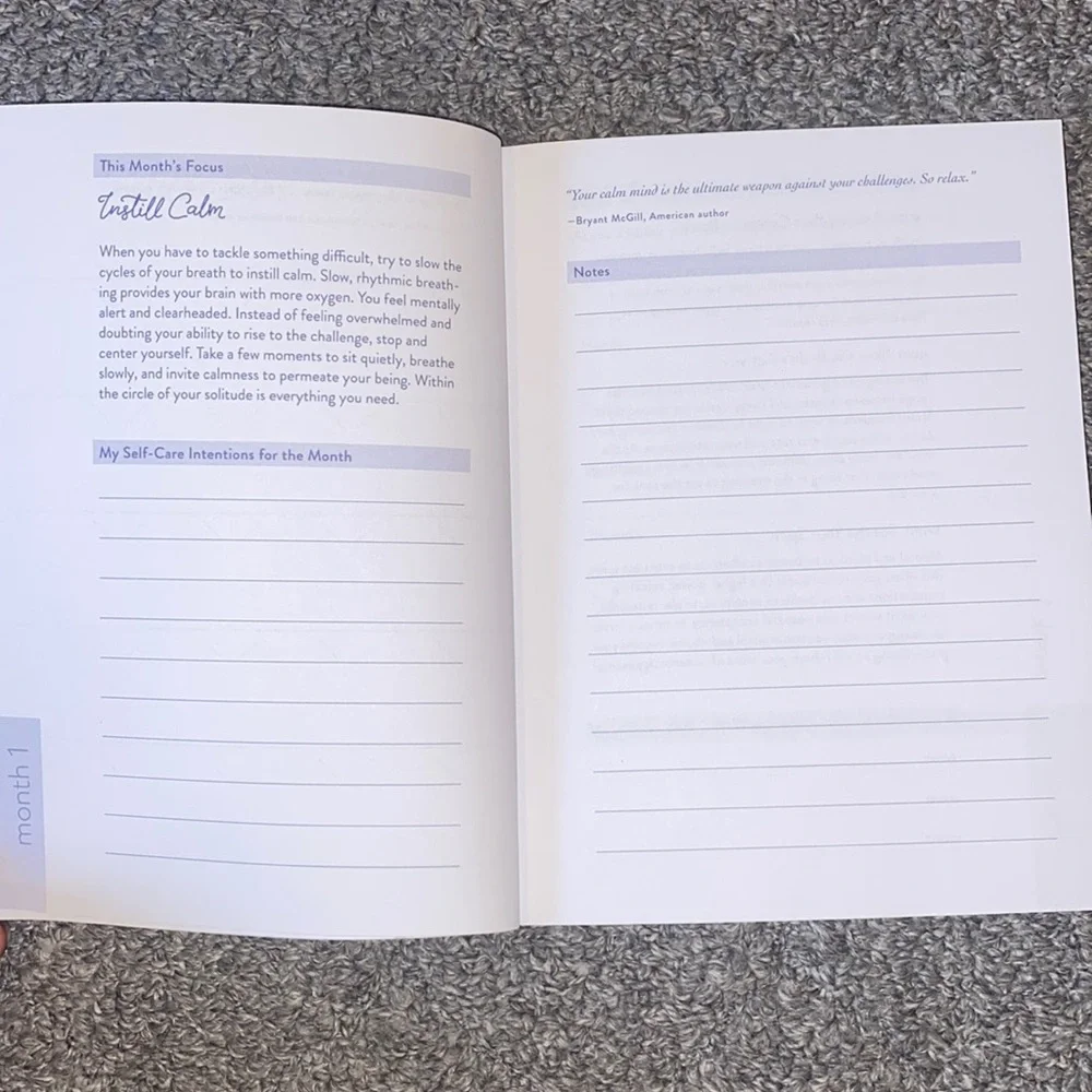 The Self - Care Planner A Weekly Guide To Prioritize You by Meera Lester